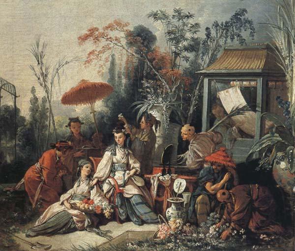 Francois Boucher The Chinese Garden